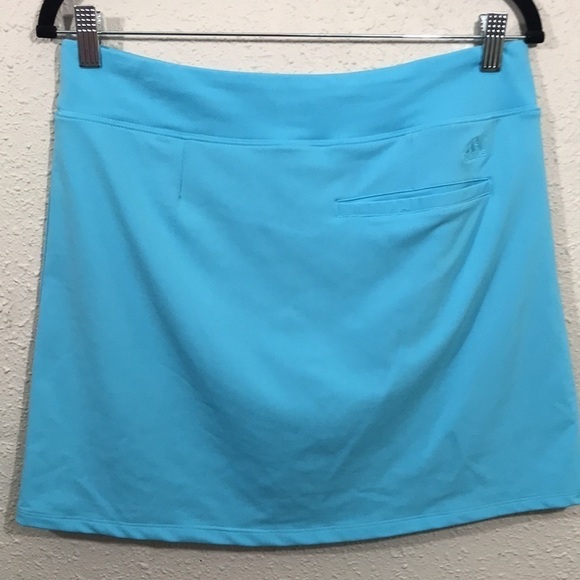 Adidas Turquoise Athletic Climalite Skort size 8 - Picture 2 of 10